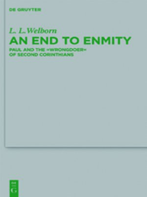 cover image of An End to Enmity